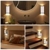SETEN LED Plug-in Wall Night Light with Dimmable 0-300 Lumens,