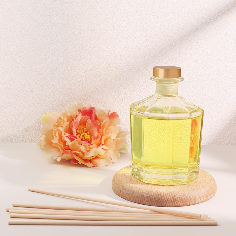 L'odeur Vill Reed Diffuser, 8.5 Oz(250ml) Fresh Linen Bathroom Diffuser