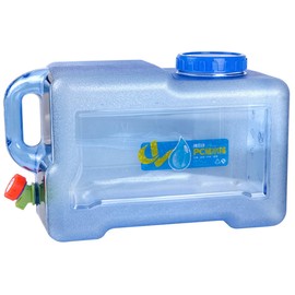 Yinuoday 2.6 Gallon Water Containers, BPA-Free Camping Water Storage Jug Drink Dispenser with Spigot, Water Canteen for Outdoor Camping Hiking Picnic Hunting