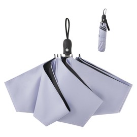 Ultra-Lightweight Umbrella, Weighs 6.7 - 7.9 oz (189 - 199 g), 100% UV Protection, Complete Sun Blocking, Heat Shielding, One-Touch Automatic Open/Close Function, Compact and Foldable, UV Blocking,