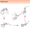 CTcar Hydraulic Seal Assembly Set (3-Piece) Lightweight Tools for U-Cup