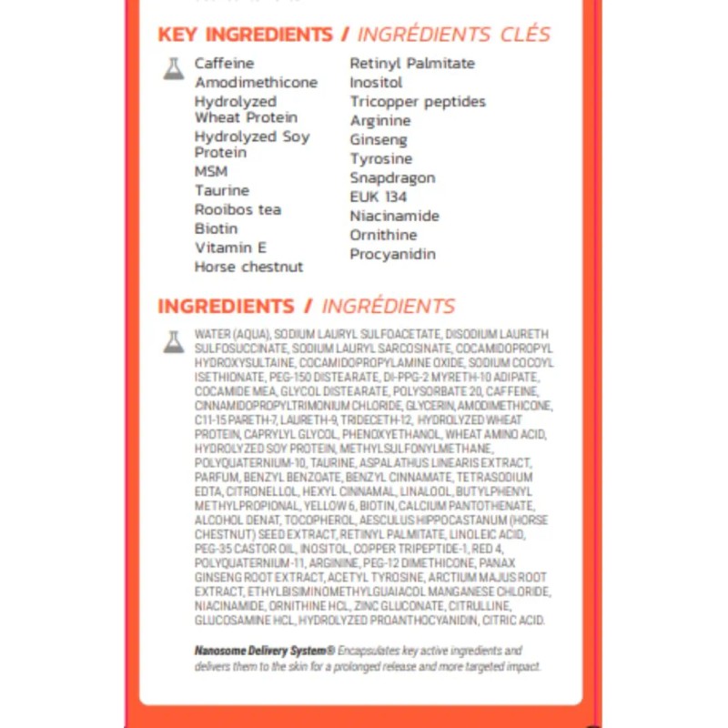 Shampoo Ds Laboratories Revita Para Engrosar El Cabello Para