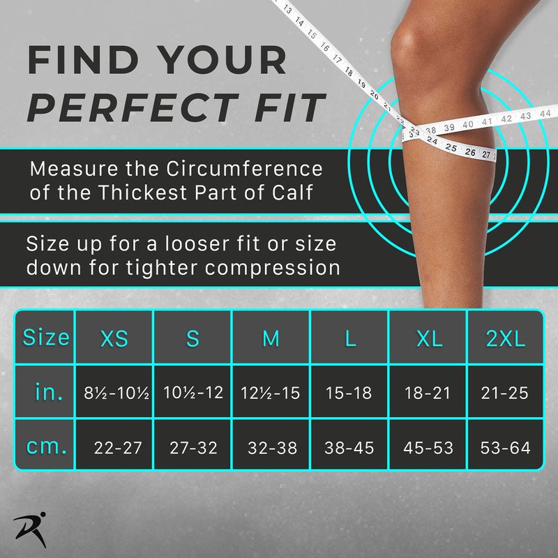 Calf Compression Sleeves Men Women Shin Splints Running (Pair Purple)