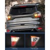 Nilight Taillight Assembly Compatible with 2017 2018 2019 Ford Escape