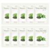 (10 Sheets) Food A Holic Nature Skin Green Tea Mask Pack / (10매)푸드어홀릭 네이처스킨 녹차 마스크팩