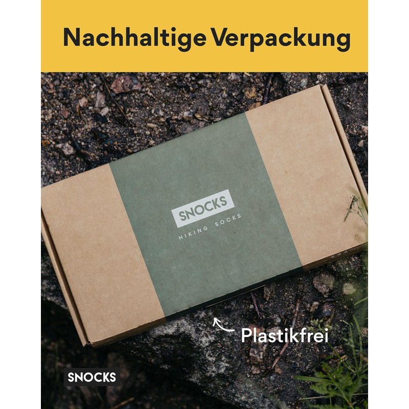 Snocks Hiking Socks for Men and Women, Breathable and Odour-Free