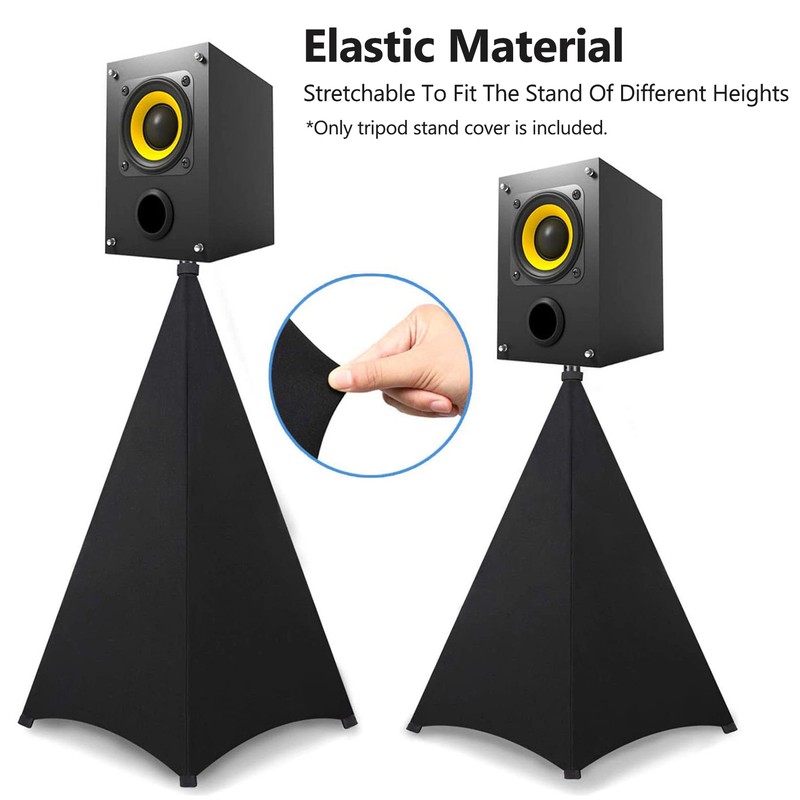 Universal Dj Light Speaker Stand Cover Triple Sided Tripod Stand