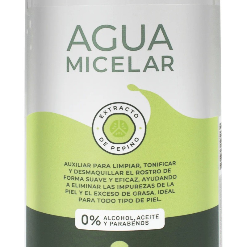 Agua Micelar Ensueño Con Extracto De Pepino 500ml