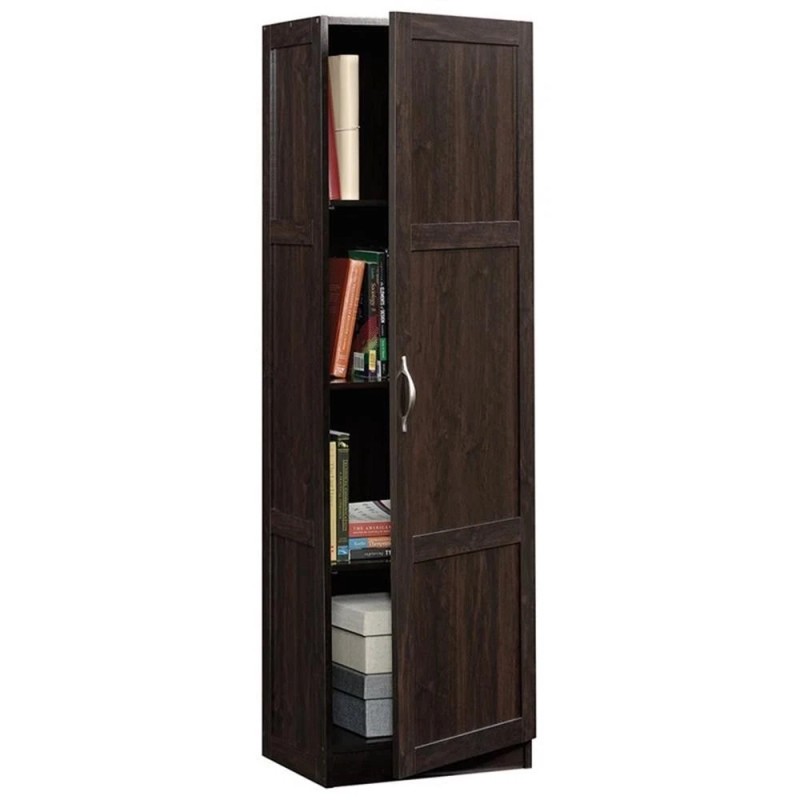 Sauder Engineered Wood 60"H Raised Panel Doors Storage Pantry in