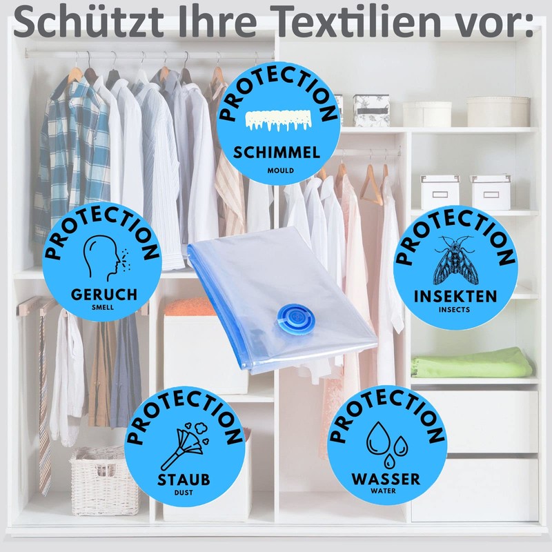 Set of Vacuum Bags XL to XXL - Storage Sacks