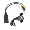 59.1in Bluetooth Radio Audio Cable Handsfree Car AUX Adapter with