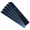 TNBL Nail File Professional Quality (80/80 Grit Square Black) Pack