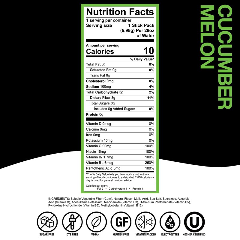 Devotion Nutrition HydroFLEX Water Flavoring Packets – Sugar-Free Hydration with