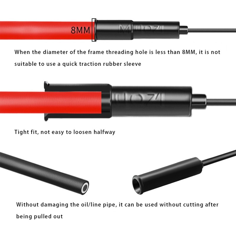 ECOMAID Bicycle Internal Cable Routing Tool Cable Routing Kit for