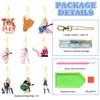 9 PCS Diamond Painting Keychains Kit Music Pop Singer Diamond