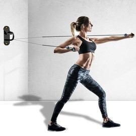 Set of 3 Door Anchor for Gym Resistance Band, Heavy Mini Wall Hook, Mounted Anchor for Suspension Trainer Band, Strength Training, Physical Therapy, Home Gym