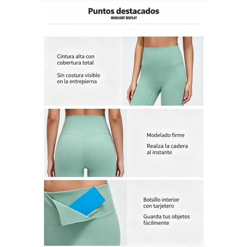 Sujetadores Deportivos Dama, Short Sin T-line Y Gluteos.