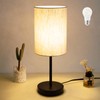 RISLG Small Table Lamp, Bedside Table Lamp for Bedroom, Lamp