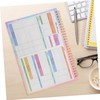 Operitacx B5 Financial Record Book Undated Weekly Budget Tracker &