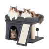 Aechonow 14‘’ Cat Tree Tower with Scratching Post, 20 *