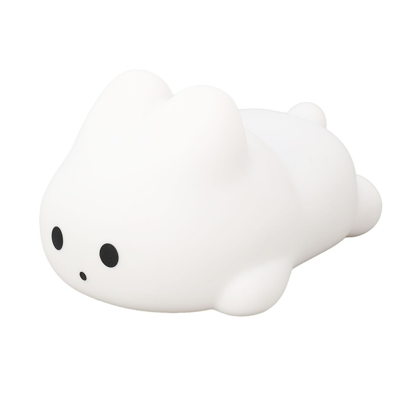 Cute Rabbit Night Light High Sensitivity Bunny Lamp Silicone Dimmable