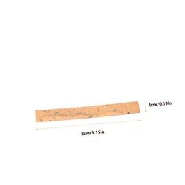 BIUDECO 3Pcs Clarinet Neck Cork Durable Musical Instrument Accessories Ergonomic Design for Comfortable Use Non Slip Surface for Easy Handling Essential Clarinet Supplies