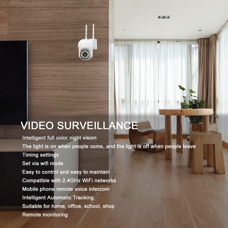1080P Wifi Outdoor Surveillance Wireless Camera for Yunyi App with