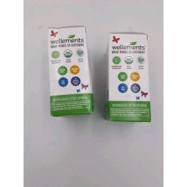 Wellements Organic Multivitamen Drops For Baby's Lot Of Two