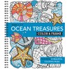 Color & Frame - Ocean Treasures (Adult Coloring Book)