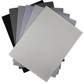 KCS 6 pc of 12" x 18"(30cmx45cm) Counted Cotton Aida Cloth Cross Stitch Fabric(14CT- Color #7)