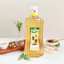 백화농원 백화농원 스위트 허니 국내산 벌꿀 2kg Baek Hwa Nong Won Sweet Honey Domestic Honey 2kg