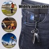 Tactical Molle Key Holders, 2PCS Quick Release Belt Clips with