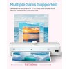 Laminator Machine with 20 Pack Letter Size Laminating Pouches (8.5"