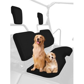 ZIDIYORUO Pioneer Bench Seat Cover Set Compatible with Pioneer 700 700-4 2014-2024, Scratch Resistant, Waterproof UTV Seat Cover Honda Pioneer 700 Seat Accessory Part (Black)