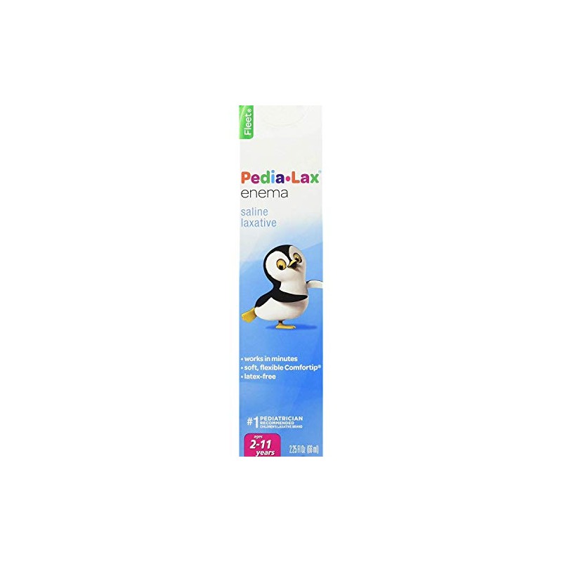 Fleet Pedia-Lax Enema 2.25 oz (Pack of 3)