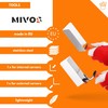 Mivos 2 x Corner Trowel Rustproof 120 x 60 mm