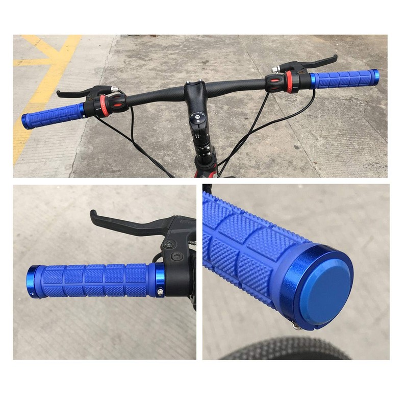 PLATT Bike Handlebar Grips Rubber Comfortable Bicycle Handle Grip for
