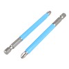 Bonsicoky 10Pcs PH3 x 90mm Magnetic Anti-Slip Drill Bits, Phillips