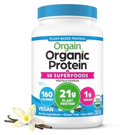 Proteína orgánica a base de plantas y polvo de superalimentos de Orgay.