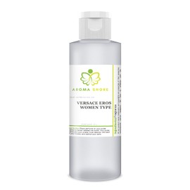 Aroma Shore Perfume Oil - Our Impression Of and compatible with Ver'Sace Eros Women Type, 100% Pure Uncut Body Oil Our Interpretation, Perfume Body Oil