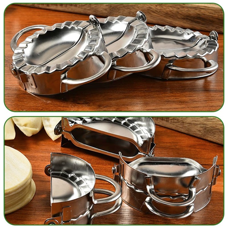 Dumpling Maker 3.7 Inch Stainless Steel Dumpling Machine Pastry Press
