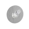 Wenko Hook Static-Loc Size M in Silver, PET/Polycarbonate 5 x
