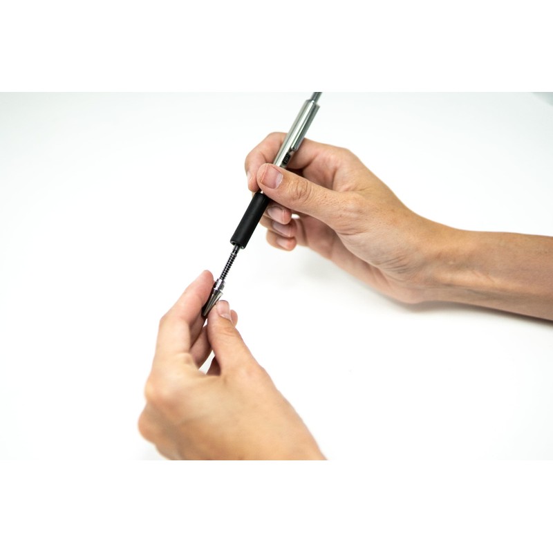 Zebra Pen F-402 Stainless Steel Retractable Ballpoint Ink Pens 12-Pack,