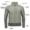 SCENTBLOCKER Outdoor Pursuit Paradigm Water Repellent Insulated Active Jacket for