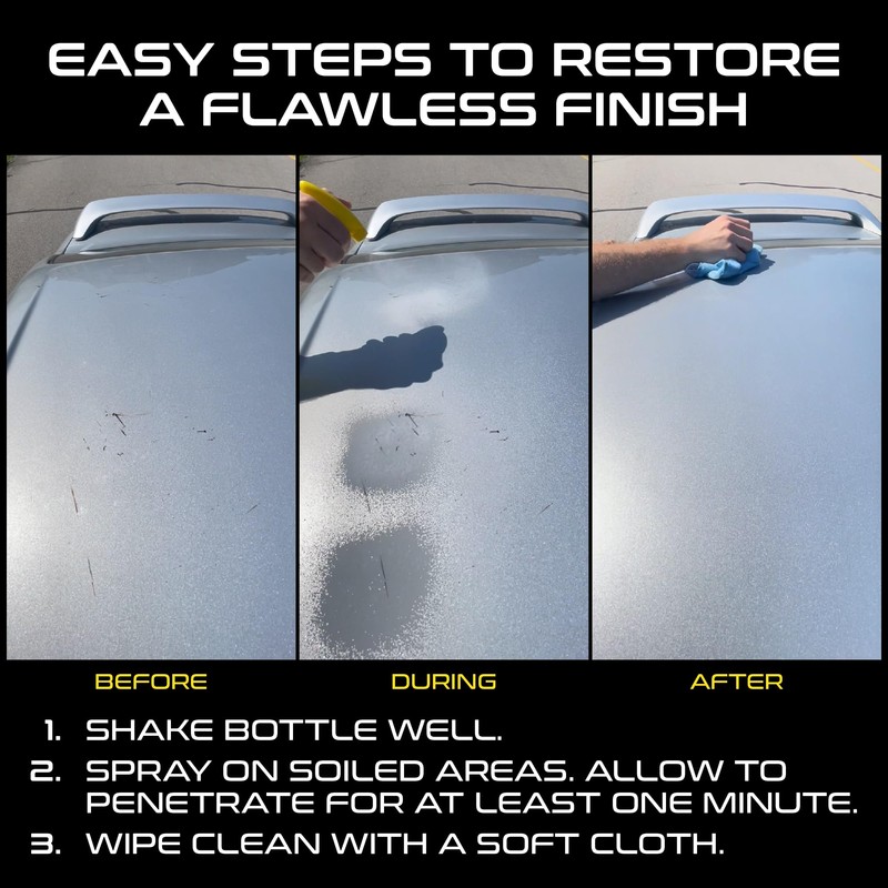 Formula 1 Bug and Tar Remover - Powerful Exterior Degreaser
