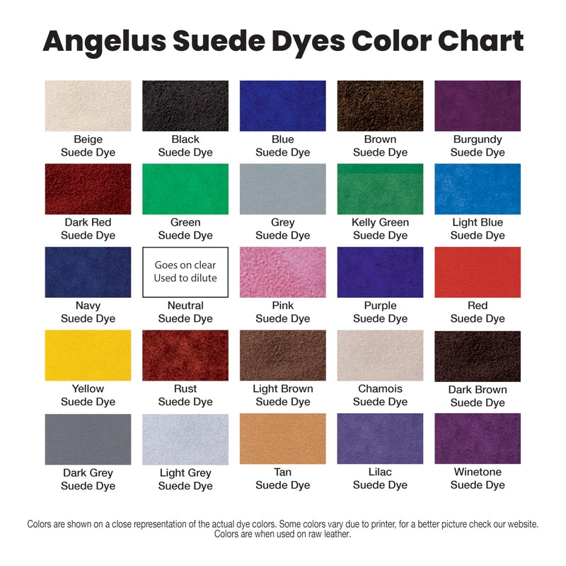 Angelus Suede Dye Rust
