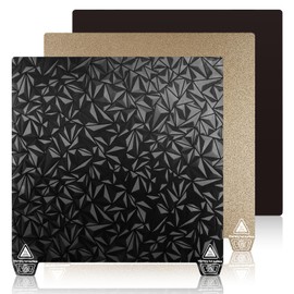 ENOMAKER Ender 3/Pro/V2/Neo PEO PEI Placa de construcción, cama de impresión magnética, hoja de acero con resorte flexible de doble cara con textura de diamante para Creality Ender 5/Pro, impresora 3D