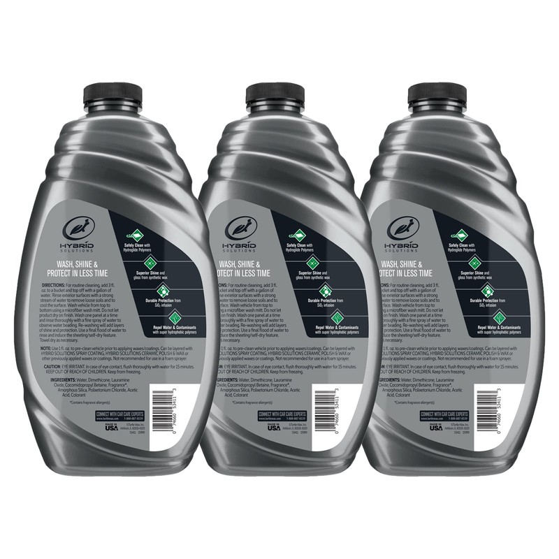 Turtle Wax 53889 Hybrid Solutions Ceramic Wash and Wax -