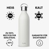 Qwetch - Active Grey Insulated Flask, 1 Litre - Drinking