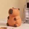 Geluode Capybara Pencil Holder, Animal Design Desk Organizer Stationery Pen